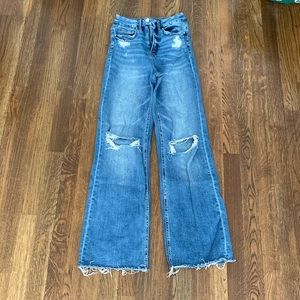 Mica women’s distressed jeans.